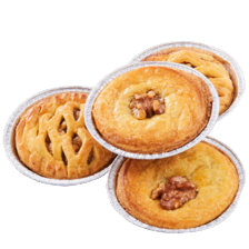 Appelrondo of walnootrondo